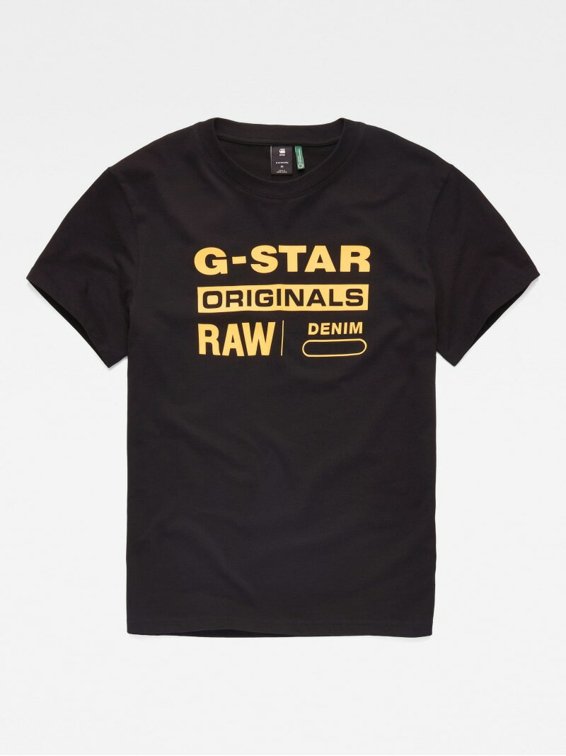 【SALE/50%OFF】G-Star RAW 【公式ショップ】Graphic 8 T-Shirt/クラシックブランドロゴTシャツ ジースターロゥ トップス カットソー・Tシャツ ブラック【RBA_E】