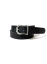 SELECT BRANDS Butler Verner Sails/バトラーバーナーセイルズ ニッケル艶消しバックル 35mm巾本ヌメベルト ジャックローズ フ...