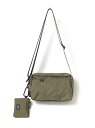 【SALE/5%OFF】Lee Lee ショルダーバッグ ネックポーチ サコッシュ メンズ レディース ラザル バッグ ショルダーバッグ カーキグリーン ブラッ...