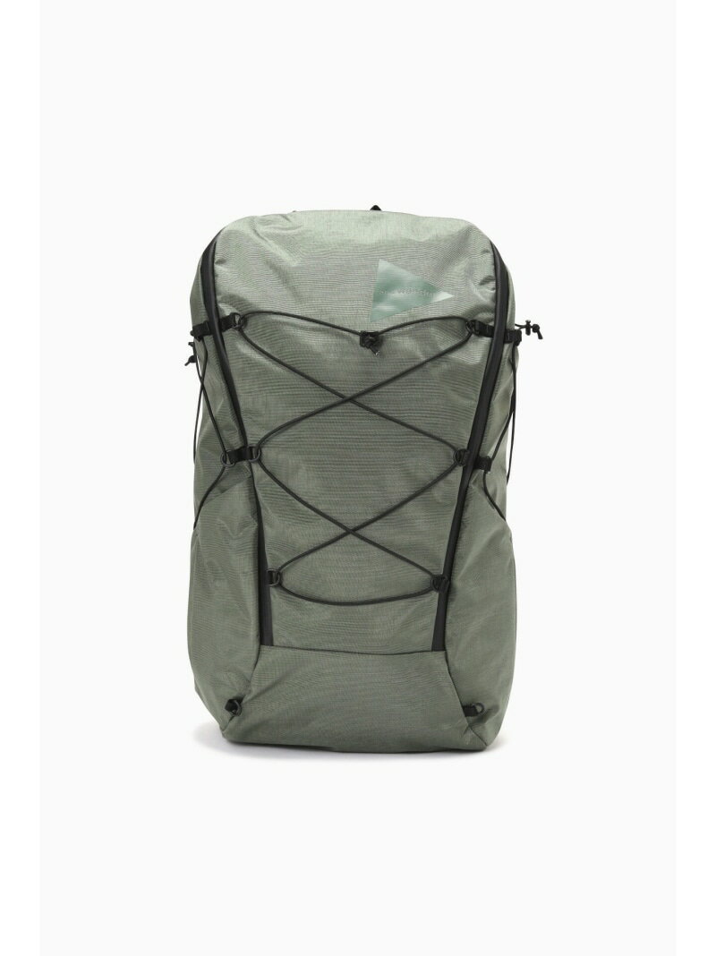 【SALE／40%OFF】and wander heather backpack アンドワンダー バッグ その他のバッグ ベージュ グリーン【RBA_E】【送料無料】のサムネイル
