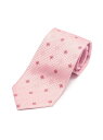 BRICK HOUSE by Tokyo Shirts ネクタイ バスケット織 ピンク ビジネス フォーマル BM15I200GBAT1MA-80-950 トーキョーシャツ スーツ・フォーマル ネクタイ・蝶ネクタイ ピンク