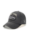 SELECT BRANDS MLB KOREA/エムエルビーコリア バーシティ ビンテージ ボール CAP ジャックローズ 帽子 キャップ ブラック ブルー【送...
