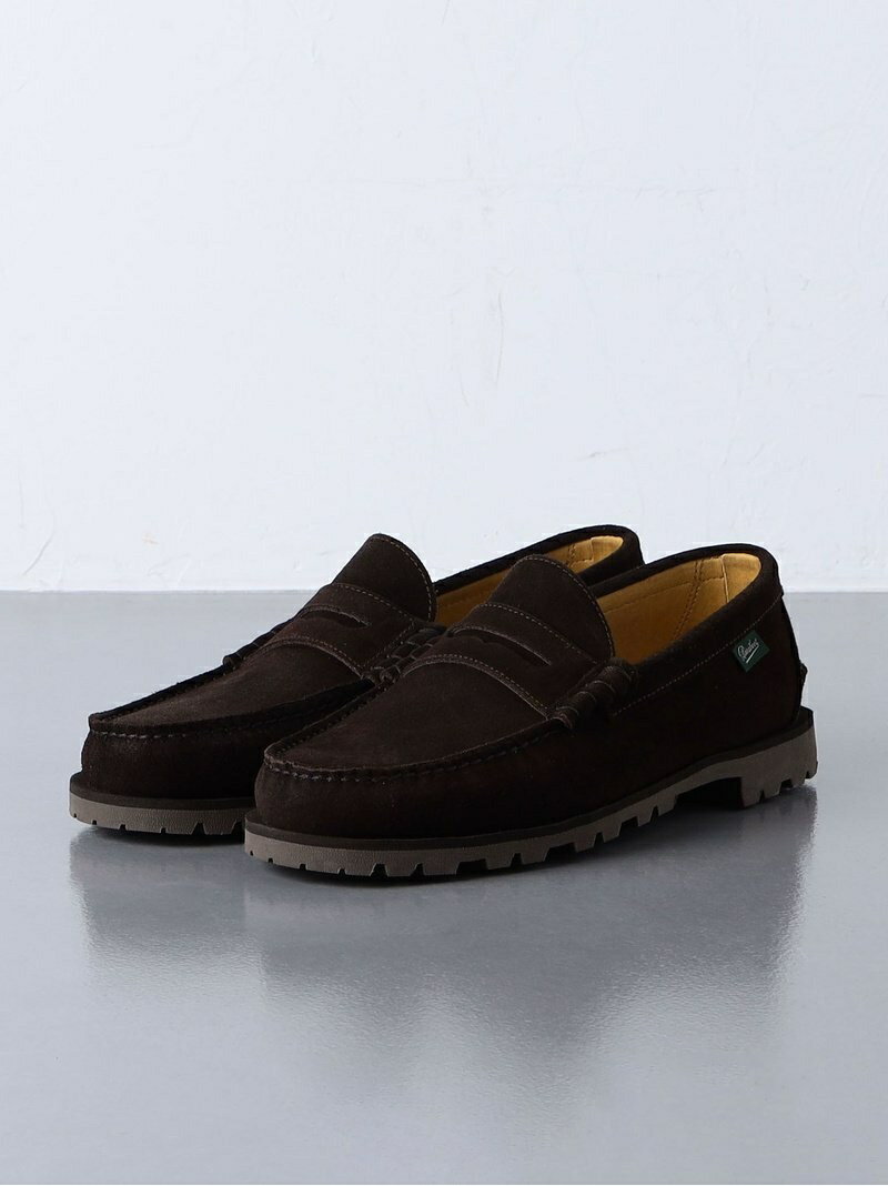 UNITED ARROWS 【別注】＜Paraboot(パラブーツ)＞ コイン ローファー ユナイテッドアローズ シューズ スニーカー/スリッポン ブラウン ブラック オレンジ カーキ【送料無料】