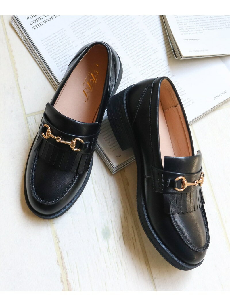 【SALE/20%OFF】AAA+Feminine 3.5cmヒール ワンピース オフィスカジュアル ビットローファー ☆3770 サンエーフットウェアー シュ...