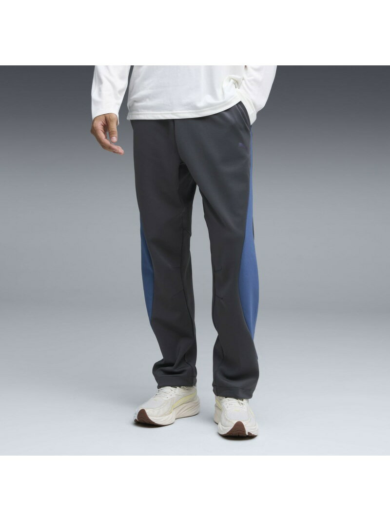 【SALE／30%OFF】PUMA メンズ トレーニング トレイン エッジ ニット パンツ プーマ パンツ ジャージ・スウェットパンツ グレー【RBA_E】【送料無料】
