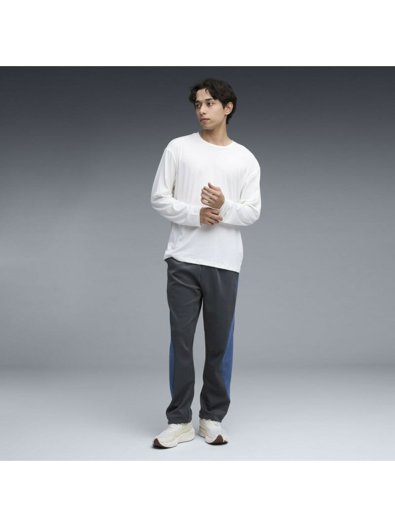 【SALE／30%OFF】PUMA メンズ トレーニング トレイン エッジ ニット パンツ プーマ パンツ ジャージ・スウェットパンツ グレー【RBA_E】【送料無料】