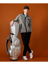 23区GOLF 【UNISEX】ロゴエンボス キャディバッグ ニジュウサンクゴルフ スポーツ・アウトドア用品 ゴルフグッズ シルバー ブラック【送料無料】