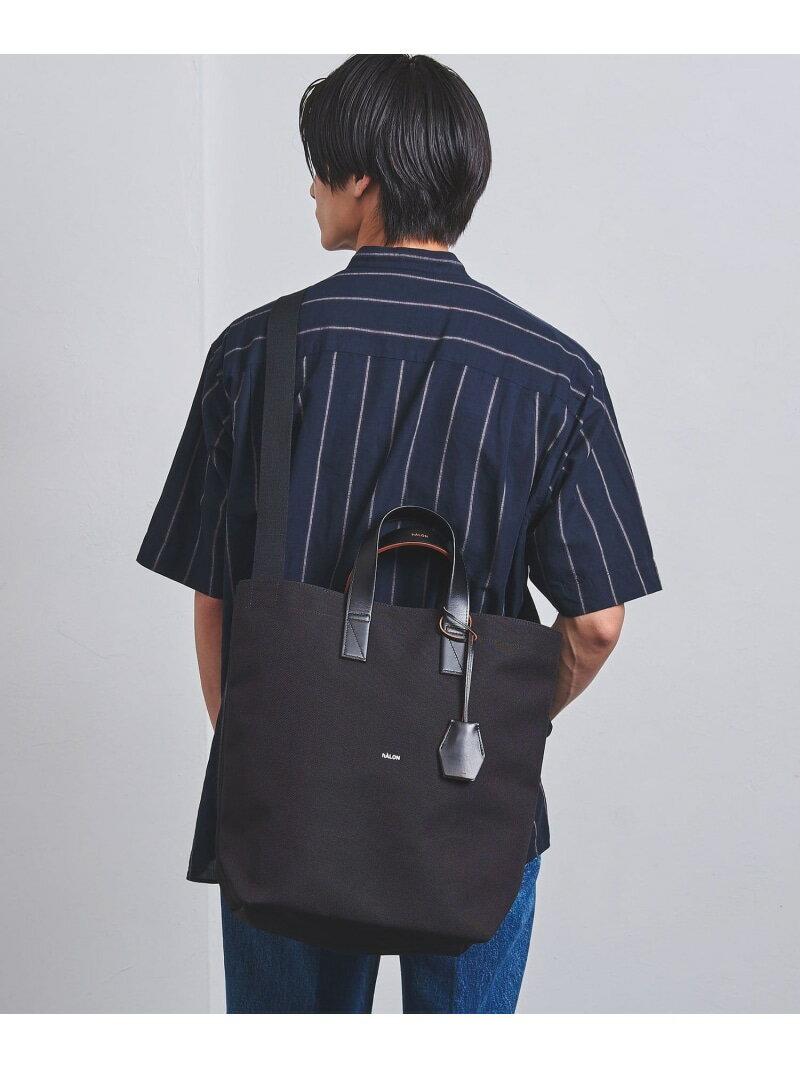 ユナイテッドアローズ バッグ メンズ UNITED ARROWS ＜hALON＞ EVERYDAY TOTE/トートバッグ ユナイテッドアローズ バッグ トートバッグ ブラック【送料無料】