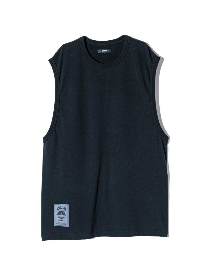 glamb Wide Arm Hole Tank Top グラム トップス ノースリーブ・タンクトップ ブラック ベージュ レッド【先行予約】*【送料無料】