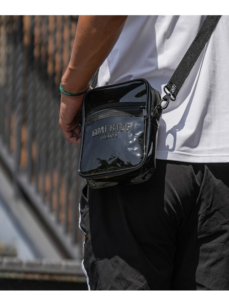 Retro Engine GOAT RTEG Shoulder BAG アダムスジャグラー バッグ ショルダーバッグ ブラック ピンク ..