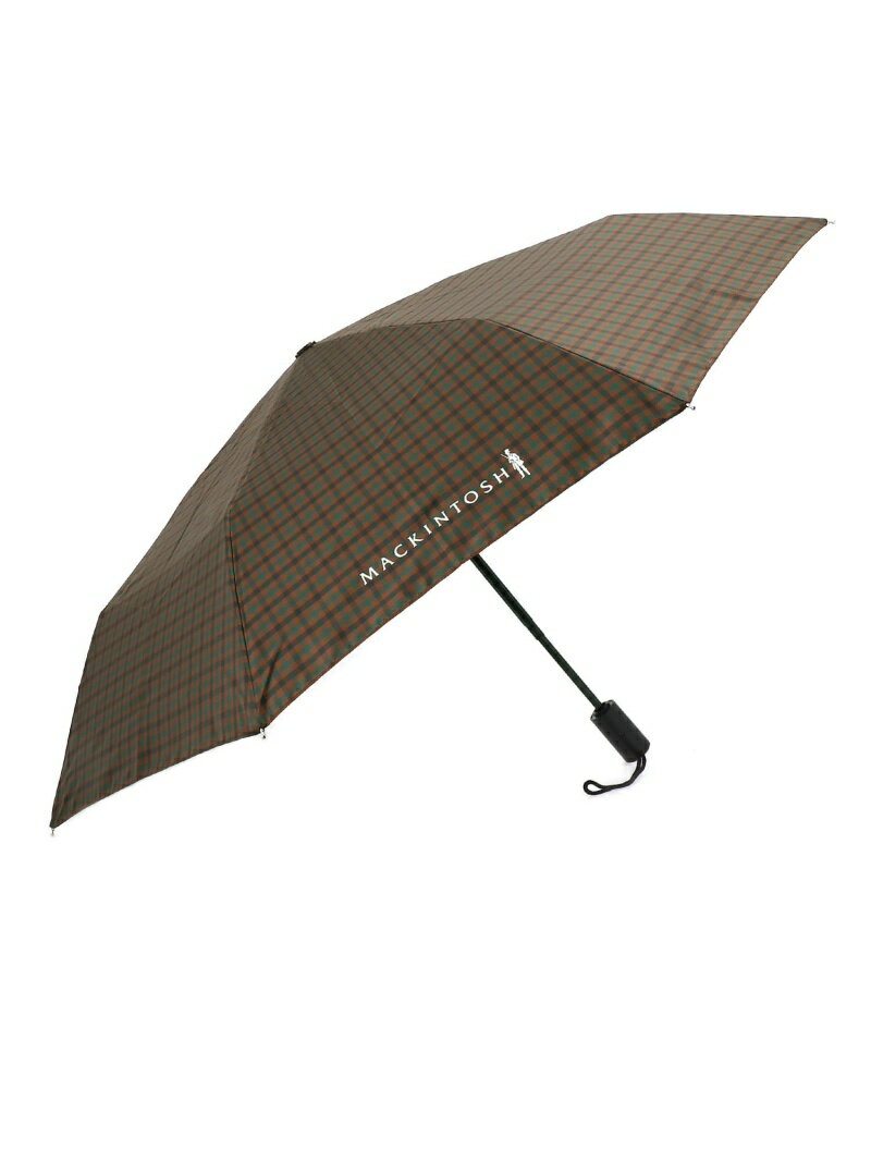 MACKINTOSH 【マッキントッシュ公式】 AYAR FOLDING UMBRELLA マッキントッシュ ファッション雑貨 折りたたみ傘 ブラウン【送料無料】
