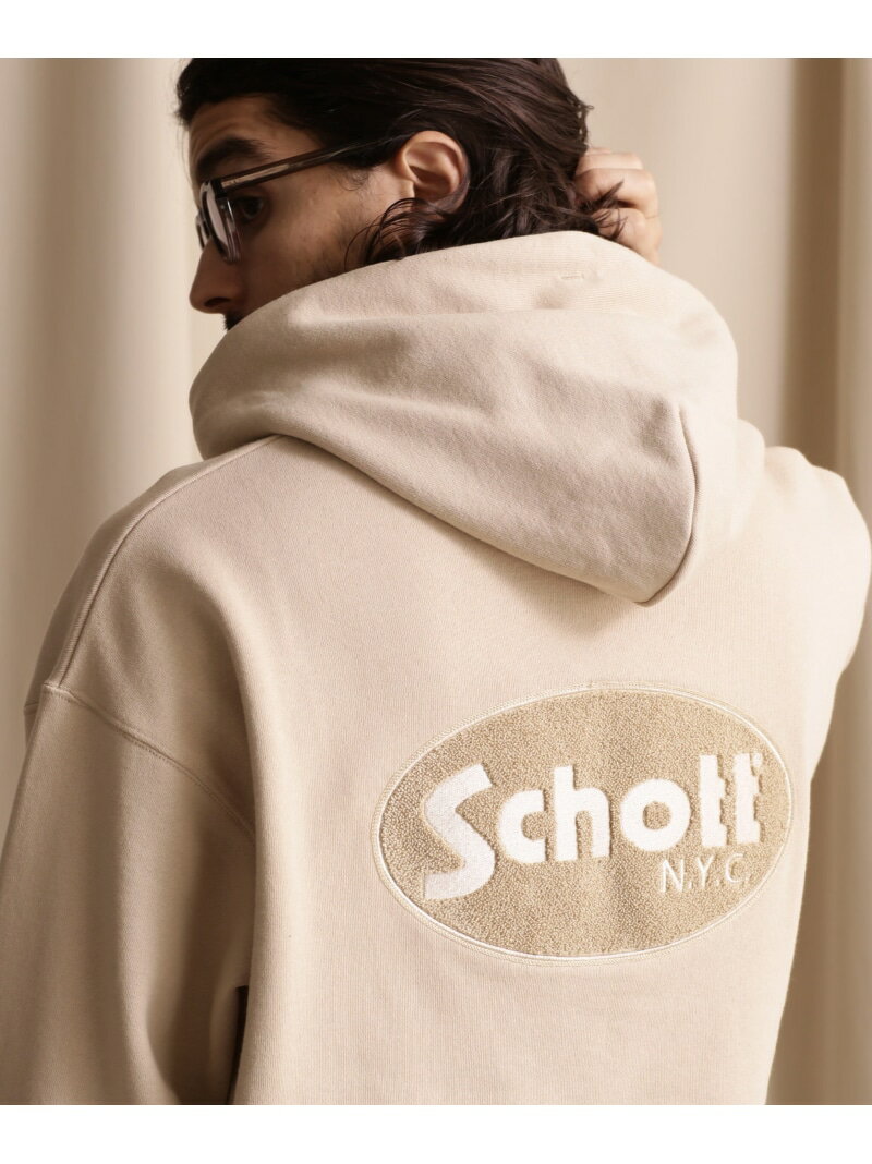 Schott WEB LIMITED/HOODED SWEAT OVAL CHENILLE LOGO/I[o S p[J[ Vbg gbvX p[J[Et[fB[ x[W ubN lCr[ IWyz