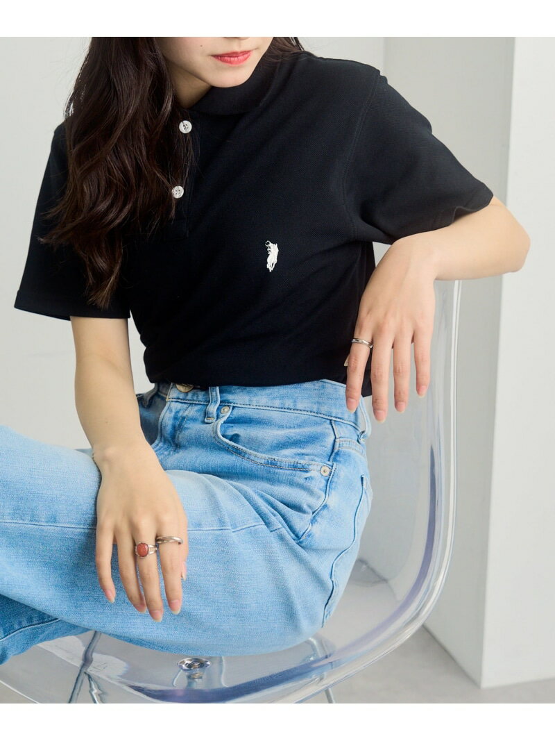 【SALE/55%OFF】U.S. POLO ASSN. WESTERN POLO TEXAS/【別注】ワッペン半袖POLOシャツ セットアップセブン トップス...