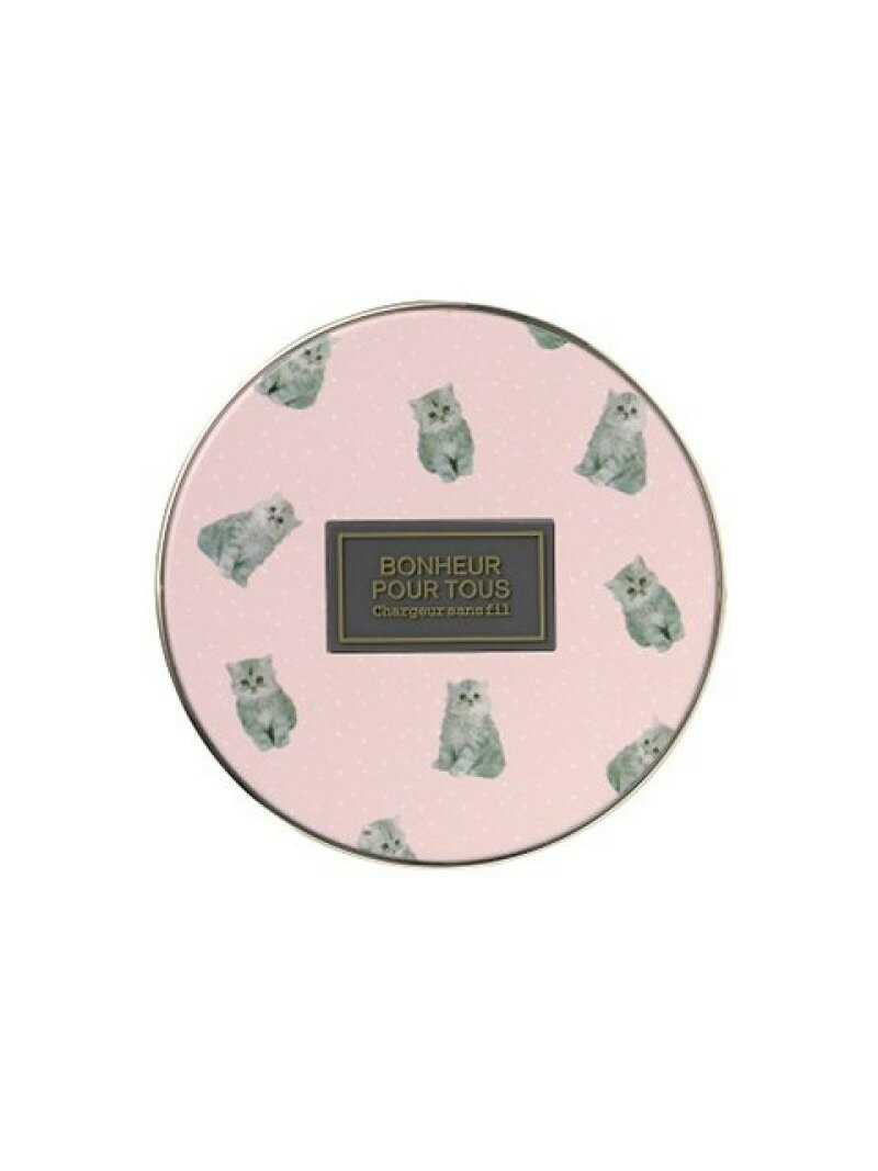 【SALE／20%OFF】Francfranc ワイヤレス充電器 キャット PK フランフラン インテリア・生活雑貨 その他のインテリア・生活雑貨 ピンク【RBA_E】のサムネイル