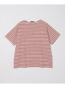 【SALE/35%OFF】SHIPS MEN SHIPS: ショートスリーブ ボーダー バスク シャツ シップス トップス カットソー・Tシャツ グリーン グレー ホワイト レッド ネイビー【RBA_E】【送料無料】