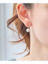 Phoebe 【金属アレルギー対応】デイリーパールフックピアス/サージカルステンレス ジュエルアディクト アクセサリー・腕時計 ピアス ホワイト