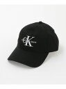 UNITED ARROWS green label relaxing <Calvin Klein>モノグラムロゴ BB キャップ ユナイテッドアローズ グリーン...