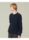 J.PRESS 【Cash Lamb's Wool】ケーブルクルーネック ニット ジェイプレス トップス ニット ネイビー グレー オレンジ ベージュ ブルー【送料無料】