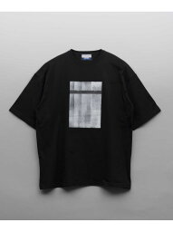 MAISON SPECIAL Abstract Hand-Printed Oversized Crew Neck T-shirt メゾンスペシャル トップス カットソー・Tシャツ ブラック ホワイト【送料無料】