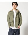 【SALE/26%OFF】Lyle&Scott Lyle&Scott/(M)ハンティングジャケット オーバーサイズ ナイロン 襟ツイル ラザル ジャケット・アウター ナイロンジャケット カーキグリーン ブラウン【RBA_E】【送料無料】