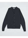 【SALE／30%OFF】SHIPS JOHN SMEDLEY: WELBECK 長袖 Vネック ニット カーディガン シップス トップス カーディガン グレー ブラック ネイビー【RBA_E】【送料無料】