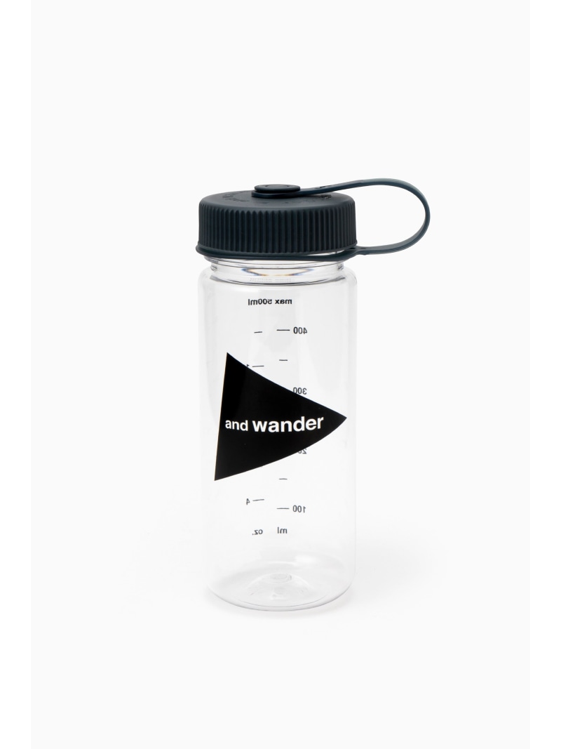 and wander and wander logo bottle 500 アンドワンダー スポーツ・アウトドア用品 アウトドア・レジャー・キャンプ用品