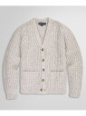 【SALE/30%OFF】BROOKS BROTHERS アルパカブレンド イングリッシュリブ Vネックカーディガン ブルックス ブラザーズ トップス カーディ...