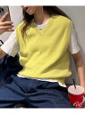 【SALE/20%OFF】CIAOPANIC TYPY 【WEB限定】【UNISEX】サマーニットベスト チャオパニックティピー トップス ベスト・ジレ ネイビー ブルー イエロー グレー【RBA_E】【送料無料】