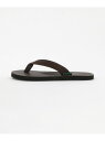 【SALE/50%OFF】UNITED ARROWS <hALON>トングサンダル ユナイテッドアローズ シューズ・靴 サンダル ブラック ブラウン【RBA_E...