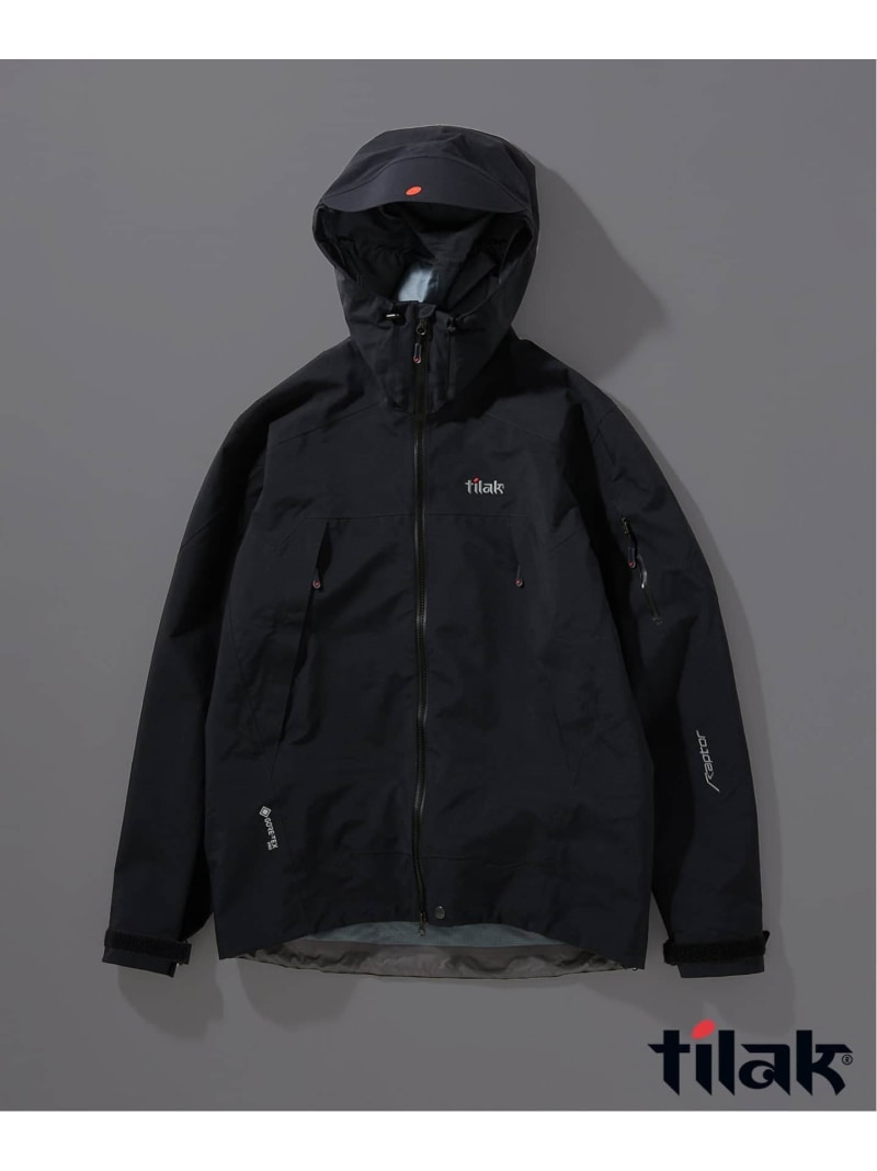 ジャーナルスタンダード ジャケット メンズ JOURNAL STANDARD 【TILAK / ティラック】別注 Raptor Jacket GORE-TEX (R) PRO ジャーナル スタンダード ジャケット・アウター マウンテンパーカー ブラック【送料無料】