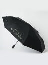 STUDIO NICHOLSON LOGO UMBRELLA スタジオニコルソン ファッション雑貨 折りたたみ傘 ブラック【送料無料】