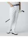 UNITED ARROWS GOLF メンズ テーパードゴルフスラックス- -はっ水・接触冷感・ UV・2WAYストレッチ- ユナイテッドアローズ スポーツ・ア...