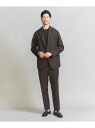 【SALE/50%OFF】BEAUTY&YOUTH UNITED ARROWS 【WARDROBE SMART】ダブルクロスウェザー リラックス セットアップ/...