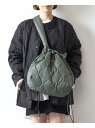 MEN'S MELROSE 【TAION/タイオン】ミリタリー ダウンショルダーバッグ メンズメルローズ バッグ ショルダーバッグ グレー グリーン ブラック【送料無料】(4)