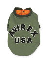AVIREX AVIREX/アヴィレックス/MA-1 LOGO/エムエーワン ロゴ/ドックウェア アヴィレックス ペット用品 ペットウェア・ペット服 ブラック ...