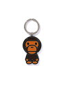 A BATHING APE BABY MILO METAL KEYCHAIN ア ベイシング エイプ ファッション雑貨 チャーム・キーチェーン ブラウン