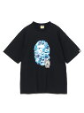 A BATHING APE ABC CAMO BAPE ONLINE TEE -ONLINE EXCLUSIVE- ア ベイシング エイプ トップス カットソー・Tシャツ ブラック ホワイト【送料無料】