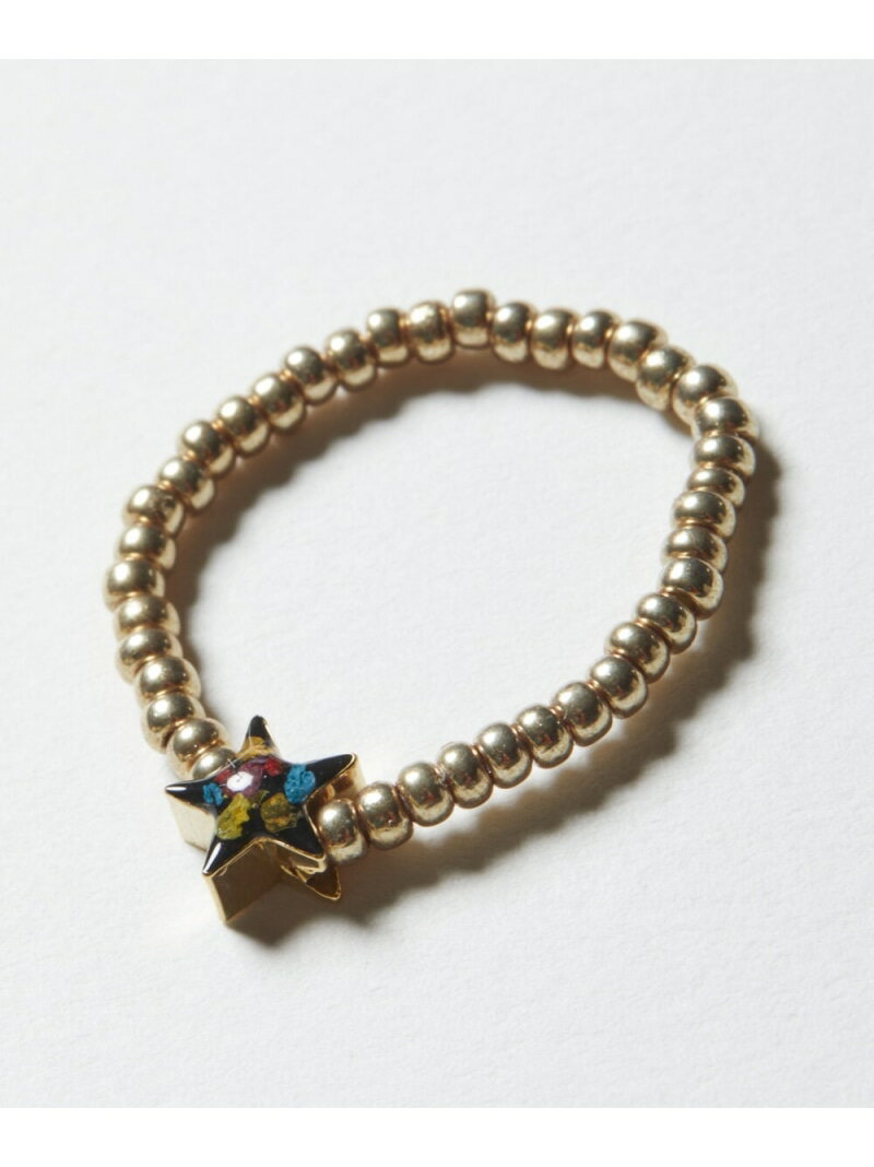 rehacer rehacer:Tiny Charm Beads Ring レアセル アクセサリー・腕時計 リング・指輪 ゴールド シルバー