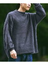 【SALE/61%OFF】FREAK'S STORE リラックスフィット クルーネック シャギーニット 【限定展開】 24AW フリークスストア トップス ニッ...