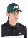 New Balance Golf ロゴ 6パネルキャップ (MENS WORLD) ニューバランスゴルフ 帽子 その他の帽子 ブラック グレー カーキグリーン ...