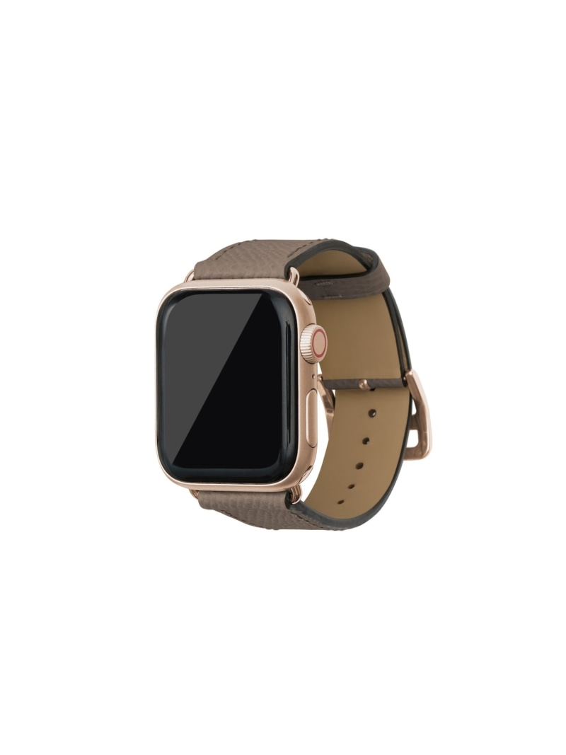 BONAVENTURA ノブレッサ Apple Watch レザーバンド【38mm/40mm/41mm S/Mサイズ】 アダプター:ゴールド ボナベンチュラ アクセサリー・腕時計 その他のアクセサリー・腕時計 ベージュ ブラック …