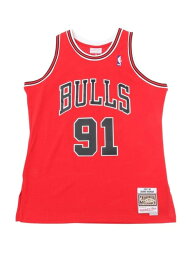 Mitchell & Ness デニス・ロッドマン ブルズ ロード スイングマンジャージ 1997-98 CHICAGO BULLS NBA Swingman Jersey Bulls Den ルーキーユーエスエー トップス その他のトップス【送料無料】