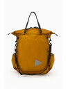 and wander sil tote bag アンドワンダー バッグ その他のバッグ イエロー ブルー グレー ホワイト【送料無料】|詳細画像
