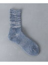 【SALE/30%OFF】UNITED ARROWS <ROTOTO> PILE CREW SOCKS/パイル クルーソックス ユナイテッドアローズ 靴下・レッ...