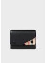 Paul Smith スモールスタイル 3つ折り財布 ポール・スミス 財布・ポーチ・ケース 財布 ブラック【送料無料】