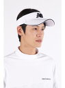 New Balance Golf ロゴ バイザー (MENS) ニューバランスゴルフ 帽子 その他の帽子 グレー ブラック ベージュ カーキグリーン ホワイト ...