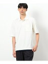 【SALE/20%OFF】COMME CA ISM AQUAROBE リサイクル カノコ フェイクレイヤード ポロシャツ コムサイズム トップス ポロシャツ ホ...