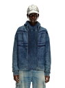 【SALE/40%OFF】DIESEL メンズ ニット カーディガン ディーゼル トップス ニット ブルー【RBA_E】【送料無料】