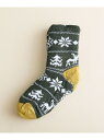 【SALE/50%OFF】CRAFT STANDARD BOUTIQUE 裏ボアノルディック柄ルームソックス(Mens) クラフトスタンダードブティック ファッ...