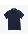LACOSTE ヴィンテージ風鹿の子地ポロ ラコステ カットソー【送料無料】